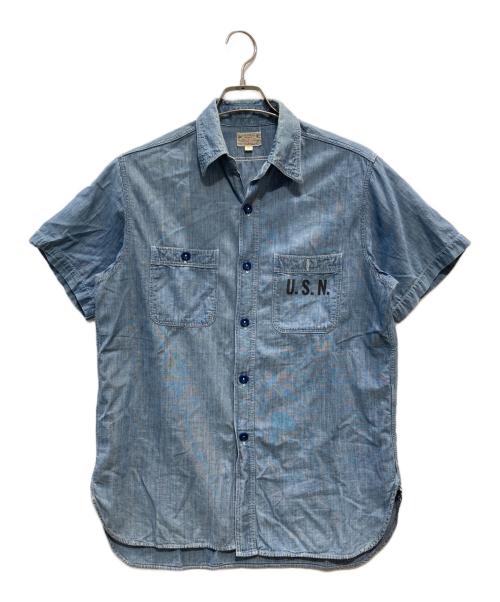 BUZZ RICKSON'S（バズリクソンズ）Buzz Rickson's (バズリクソンズ) シャツ インディゴ サイズ:15の古着・服飾アイテム