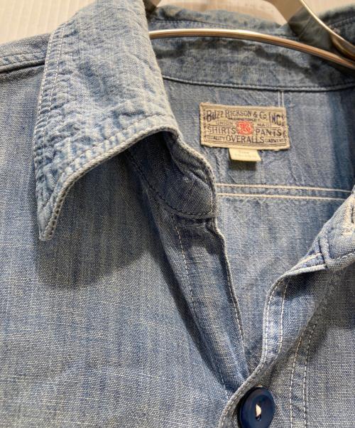 BUZZ RICKSON'S（バズリクソンズ）Buzz Rickson's (バズリクソンズ) シャツ インディゴ サイズ:15の古着・服飾アイテム
