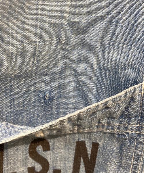 BUZZ RICKSON'S（バズリクソンズ）Buzz Rickson's (バズリクソンズ) シャツ インディゴ サイズ:15の古着・服飾アイテム