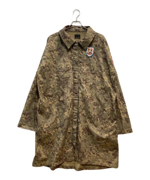 Hysteric Glamour（ヒステリックグラマー）Hysteric Glamour (ヒステリックグラマー) ミリタリーコート グリーン サイズ:FREEの古着・服飾アイテム