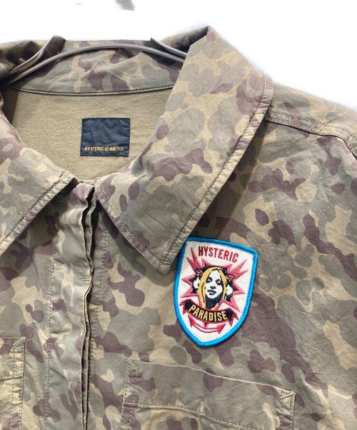 Hysteric Glamour（ヒステリックグラマー）Hysteric Glamour (ヒステリックグラマー) ミリタリーコート グリーン サイズ:FREEの古着・服飾アイテム