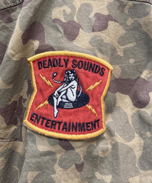 Hysteric Glamour（ヒステリックグラマー）Hysteric Glamour (ヒステリックグラマー) ミリタリーコート グリーン サイズ:FREEの古着・服飾アイテム