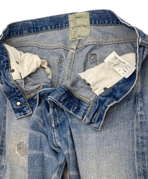 AVIREX（アヴィレックス）AVIREX (アヴィレックス) TFQP DENIM XX インディゴ サイズ:34の古着・服飾アイテム