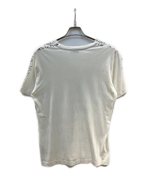 DIESEL（ディーゼル）DIESEL (ディーゼル) 半袖Tシャツ アイボリー サイズ:Sの古着・服飾アイテム