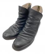 nil admirariニルアドミラリ）の古着「バックジップブーツ」｜ブラック
