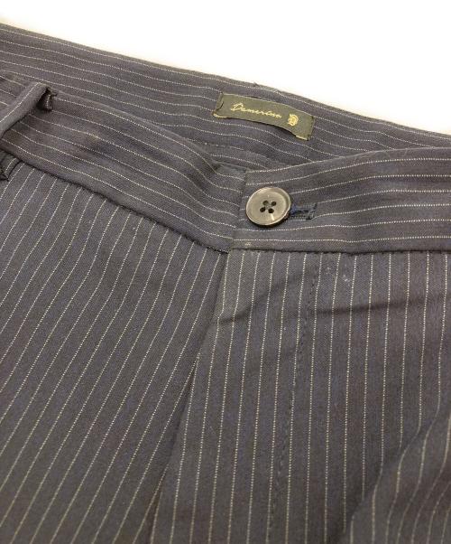 nano・universe（ナノ・ユニバース）nano・universe (ナノ・ユニバース) 「Damerino」ピンストライプ セットアップ ネイビー サイズ:XLの古着・服飾アイテム