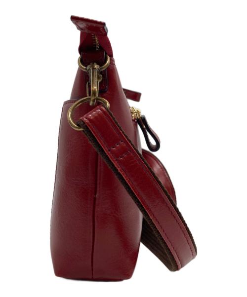 HALEINE（アレンヌ）HALEINE (アレンヌ) ショルダーバッグ レッドの古着・服飾アイテム
