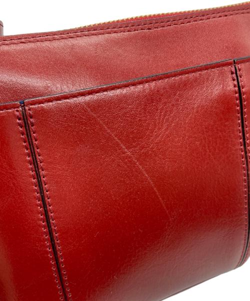 HALEINE（アレンヌ）HALEINE (アレンヌ) ショルダーバッグ レッドの古着・服飾アイテム