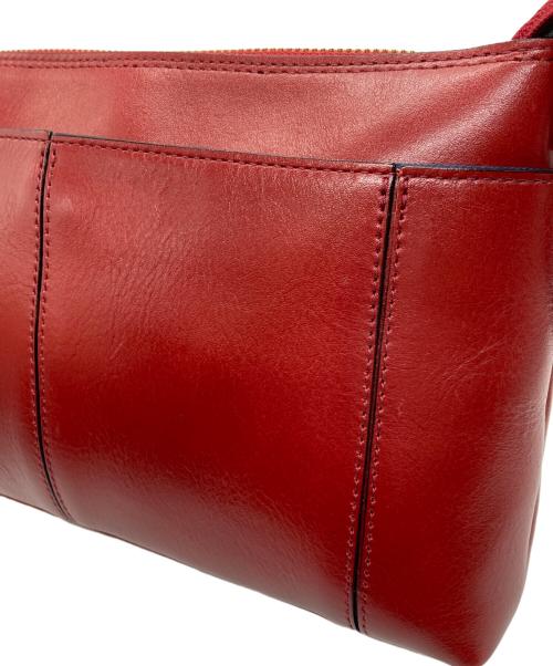 HALEINE（アレンヌ）HALEINE (アレンヌ) ショルダーバッグ レッドの古着・服飾アイテム