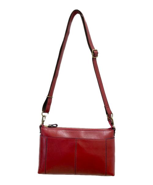 HALEINE（アレンヌ）HALEINE (アレンヌ) ショルダーバッグ レッドの古着・服飾アイテム