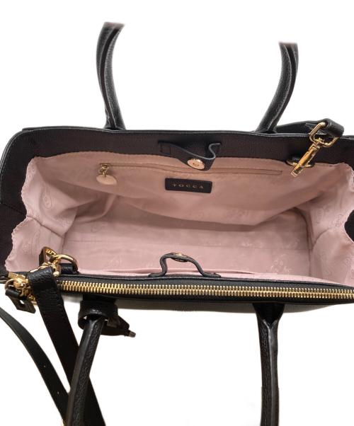 TOCCA（トッカ）TOCCA (トッカ) happy key leather bag（ハッピーキーレザーバッグ） ブラック サイズ:Fの古着・服飾アイテム