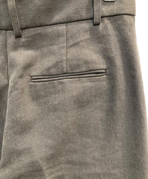 FRAMeWORK（フレームワーク）FRAMeWORK (フレームワーク) オックスワイドパンツ ブラウン サイズ:40の古着・服飾アイテム