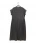 SHIPS any (シップスエニィ) ジョーゼットプリーツフレンチスリーブワンピ グレー サイズ:F：4000円