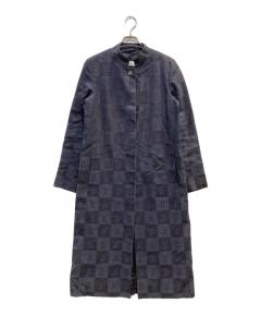 中古・古着通販】HERNO (ヘルノ) 比翼ステンカラーコート ベージュ