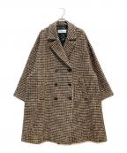 Couture d'adamクチュールドアダム）の古着「COCOON CHESTERFIELD COAT」｜ブラウン