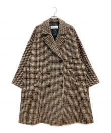 Couture d'adam（クチュールドアダム）の古着「COCOON CHESTERFIELD COAT」｜ブラウン