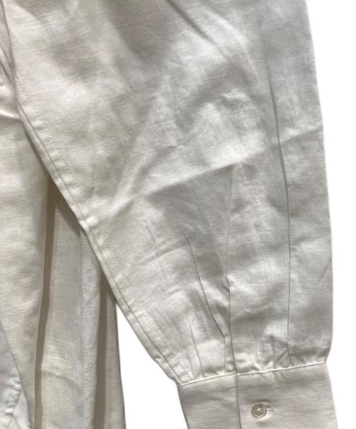 TUTIE.（ツチエ）TUTIE. (ツチエ) コットンリネンバンドカラーワンピース ホワイト サイズ:身長154~162 未使用品の古着・服飾アイテム