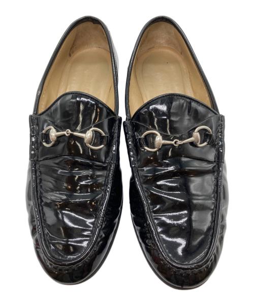 GUCCI（グッチ）GUCCI (グッチ) ローファー ブラック サイズ:39の古着・服飾アイテム