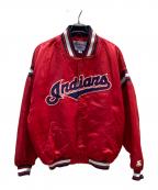 Diamond by STARTERダイアモンドバイスターター）の古着「インディアンズ スタジャン」｜レッド