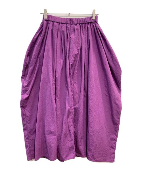 AEWEN MATOPH（イウエン マトフ）AEWEN MATOPH (イウエン マトフ) ナイロンスカート パープル サイズ:38の古着・服飾アイテム
