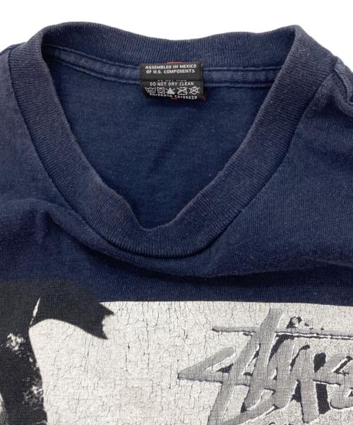 stussy（ステューシー）stussy (ステューシー) Tシャツ ネイビー サイズ:Lの古着・服飾アイテム