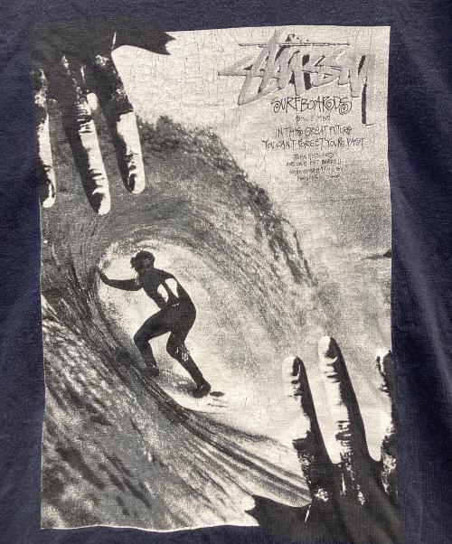 stussy（ステューシー）stussy (ステューシー) Tシャツ ネイビー サイズ:Lの古着・服飾アイテム