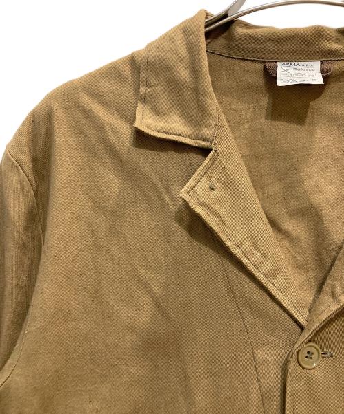 dulovce（ー）dulovce (ー) ワークコート ブラウン サイズ:ーの古着・服飾アイテム