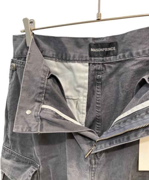 MAISONPRINCE（メゾンプリンス）MAISONPRINCE (メゾンプリンス) ワイドカーゴパンツ グレー サイズ:M 未使用品の古着・服飾アイテム