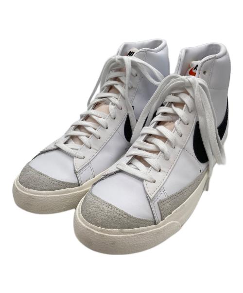 NIKE（ナイキ）NIKE (ナイキ) BLAZER MID 77 ハイカットスニーカー ホワイト サイズ:US10の古着・服飾アイテム