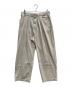FARAH（ファーラー）の古着「Two-tuck Wide Tapered Pants」｜ベージュ