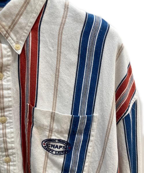 CHAPS（チャップス）CHAPS (チャップス) シャツ ホワイト サイズ:XLの古着・服飾アイテム