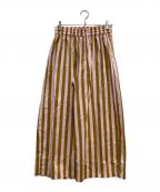 SZ Blockprints×Ron Hermanエスゼットブロックプリント×ロンハーマン）の古着「ストライプパンツ」｜ピンク