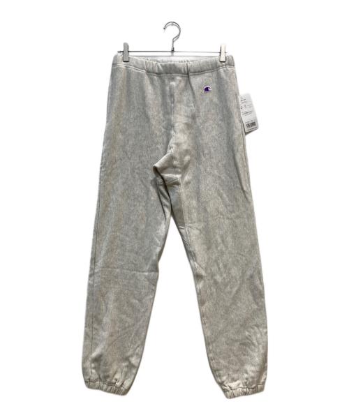 Champion REVERSE WEAVE（チャンピオン リバース ウィーブ）Champion REVERSE WEAVE (チャンピオン リバース ウィーブ) スウェットパンツ ライトグレー サイズ:L 未使用品の古着・服飾アイテム