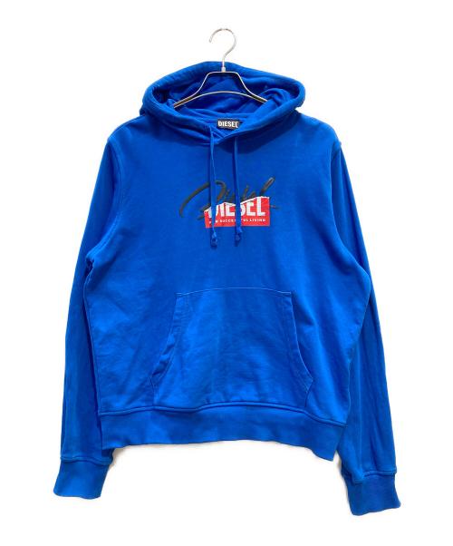 DIESEL（ディーゼル）DIESEL (ディーゼル) s-ginn-hood new-city ブルー サイズ:Lの古着・服飾アイテム