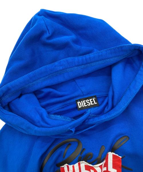 DIESEL（ディーゼル）DIESEL (ディーゼル) s-ginn-hood new-city ブルー サイズ:Lの古着・服飾アイテム