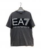 EA7イーエーセブン）の古着「Tシャツ」｜グレー
