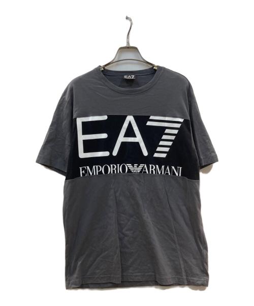 EA7（イーエーセブン）EA7 (イーエーセブン) Tシャツ グレー サイズ:Lの古着・服飾アイテム