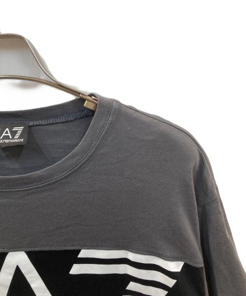 EA7（イーエーセブン）EA7 (イーエーセブン) Tシャツ グレー サイズ:Lの古着・服飾アイテム