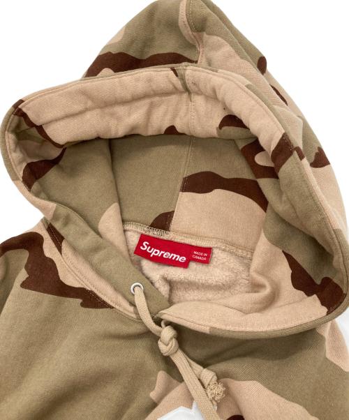 SUPREME（シュプリーム）SUPREME (シュプリーム) $HoodedSweatshirt DesertCamo ドルフーデットスウェットシャツ グリーン サイズ:Sの古着・服飾アイテム