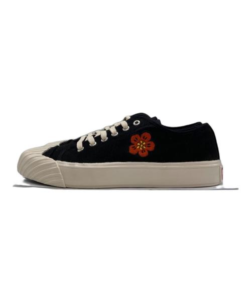 KENZO（ケンゾー）KENZO (ケンゾー) School Low Top Trainers キャンバススニーカー ブラック サイズ:41の古着・服飾アイテム