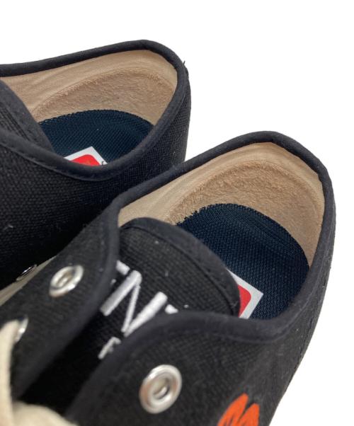 KENZO（ケンゾー）KENZO (ケンゾー) School Low Top Trainers キャンバススニーカー ブラック サイズ:41の古着・服飾アイテム