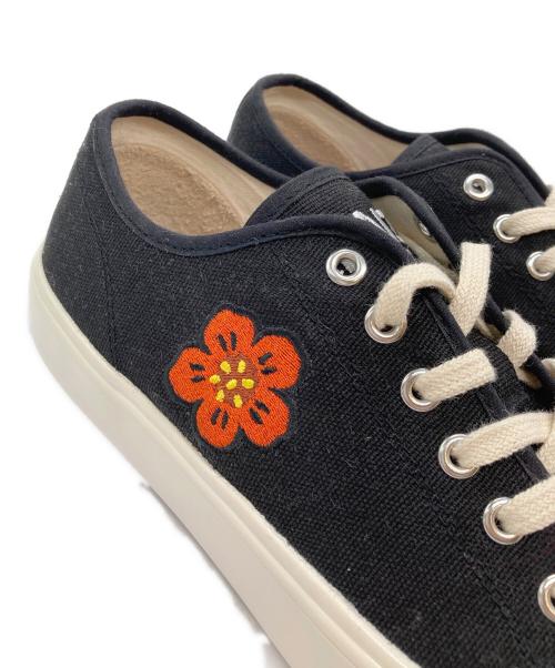 KENZO（ケンゾー）KENZO (ケンゾー) School Low Top Trainers キャンバススニーカー ブラック サイズ:41の古着・服飾アイテム