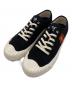KENZO（ケンゾー）の古着「School Low Top Trainers キャンバススニーカー」｜ブラック