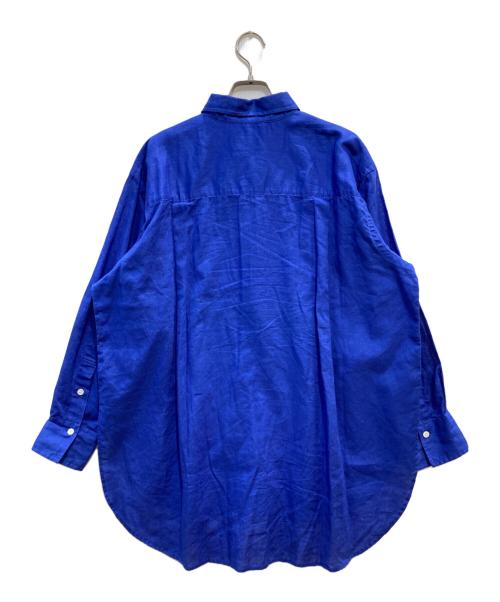 Spick and Span（スピック＆スパン）Spick and Span (スピックアンドスパン) コットンリネンルーズシャツ ブルー サイズ:-の古着・服飾アイテム