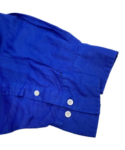Spick and Span（スピック＆スパン）Spick and Span (スピックアンドスパン) コットンリネンルーズシャツ ブルー サイズ:-の古着・服飾アイテム