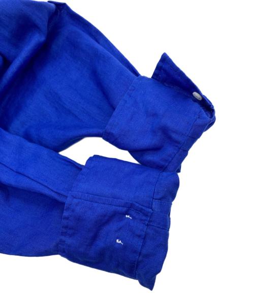 Spick and Span（スピック＆スパン）Spick and Span (スピックアンドスパン) コットンリネンルーズシャツ ブルー サイズ:-の古着・服飾アイテム
