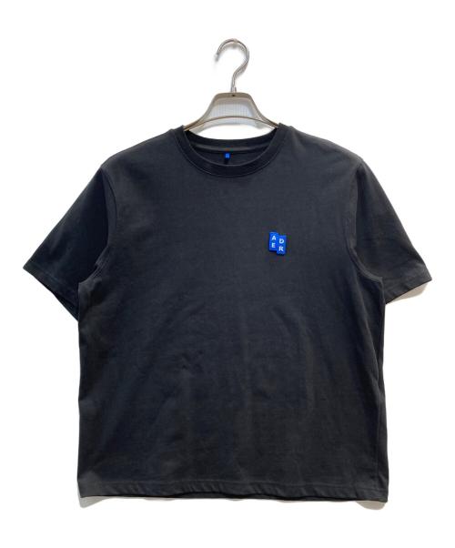 ADER error（アーダーエラー）ADER error (アーダーエラー) TRSタグTシャツ 01 ブラック サイズ:Sの古着・服飾アイテム