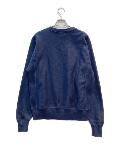 Champion REVERSE WEAVE（チャンピオン リバース ウィーブ）Champion REVERSE WEAVE (チャンピオン リバース ウィーブ) MoMA (モマ) ロゴスウェット ネイビー サイズ:Sの古着・服飾アイテム