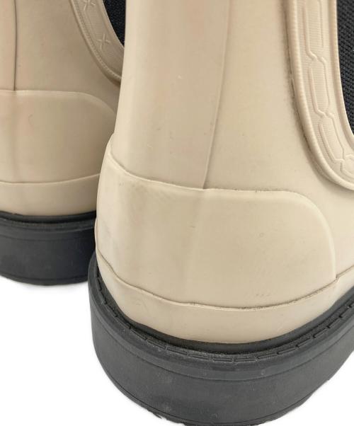 HUNTER（ハンター）HUNTER (ハンター) サイドゴアブーツ ベージュ サイズ:UK9の古着・服飾アイテム