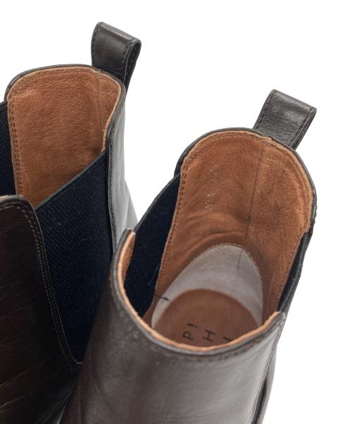 MARGARET HOWELL idea（マーガレット ハウエル アイディア）MARGARET HOWELL idea (マーガレット ハウエル アイディア) サイドゴアブーツ ブラウン サイズ:23.5の古着・服飾アイテム